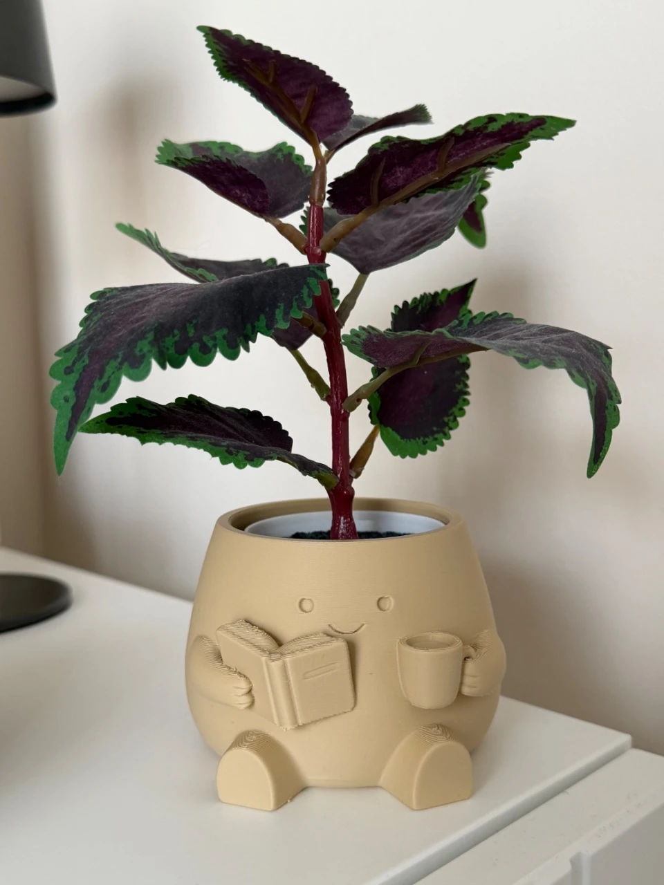 Pote de planta vaso de flores pequeno barista guy – photo 2
